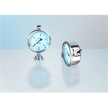 Hygienic diaphragm pressure gauge: IP68 for cleaning with highly aggressive media